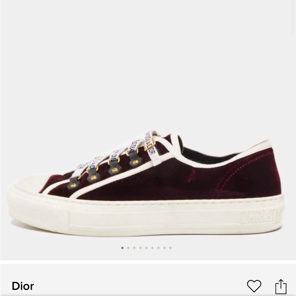 DIOR Velvet Walk n’ Dior Sneakers